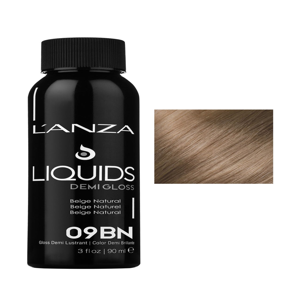 @90ml 09BN DEMI GLOSS Light Beige Blonde LNZ