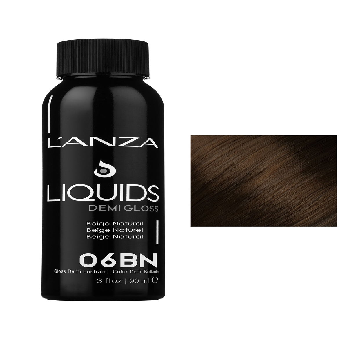 @90ml 06BN DEMI GLOSS Dark Beige Blonde LNZ