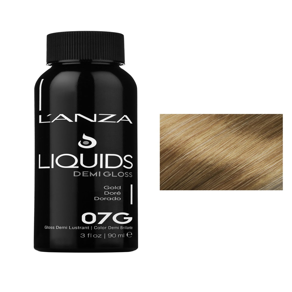 @90ml 07G DEMI GLOSS Dark Gold Blonde LNZ
