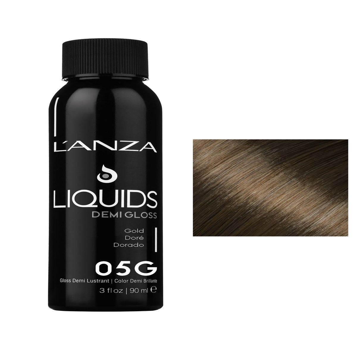 @90ml 05G DEMI GLOSS Light Gold Brown LNZ