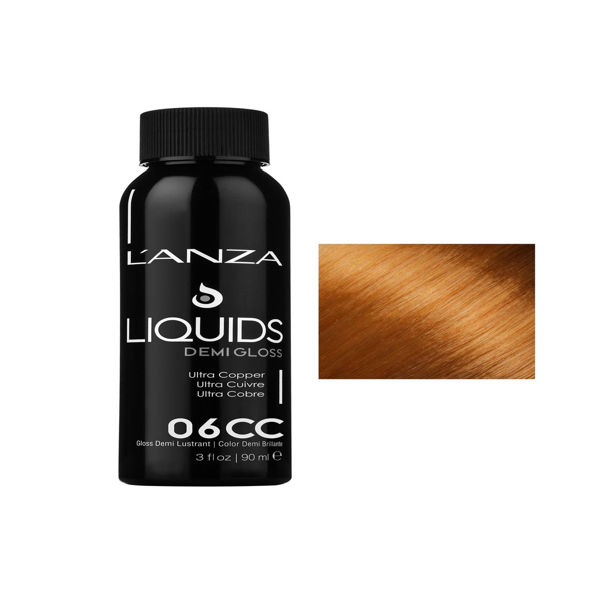 @90ml 06CC DEMI GLOSS Darkest Ultra Copper Blonde LNZ