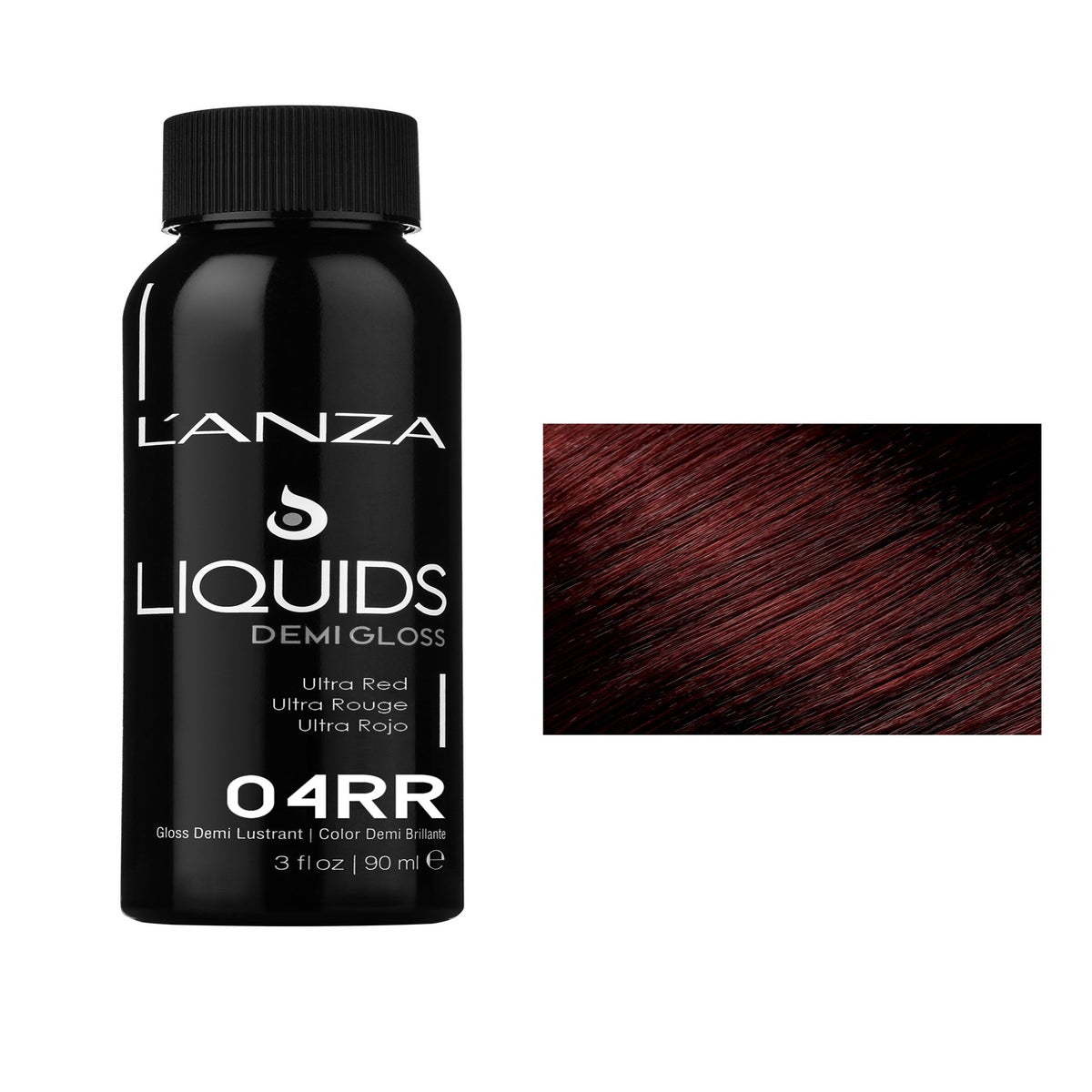 @90ml 04RR DEMI GLOSS Dark Red Red LNZ