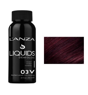 @90ml 03V DEMI GLOSS Dark Violet Blonde LNZ