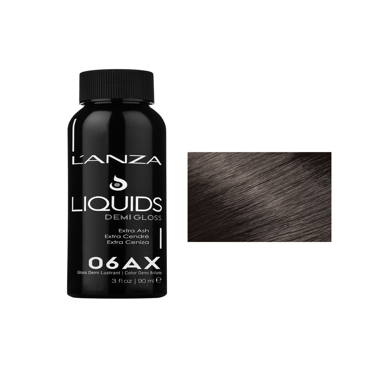 @90ml 06AX DEMI GLOSS Dark Extra Ash Blonde LNZ