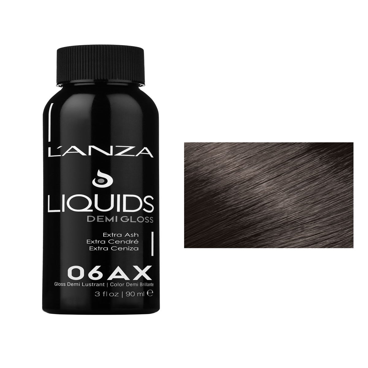 @90ml 06AX DEMI GLOSS Dark Extra Ash Blonde LNZ