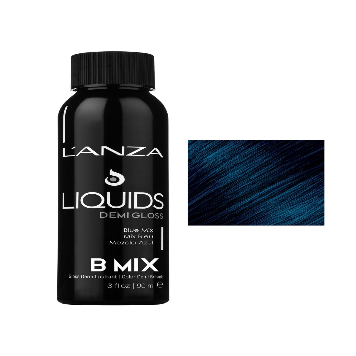 @90ml B DEMI GLOSS Blue Mix LNZ