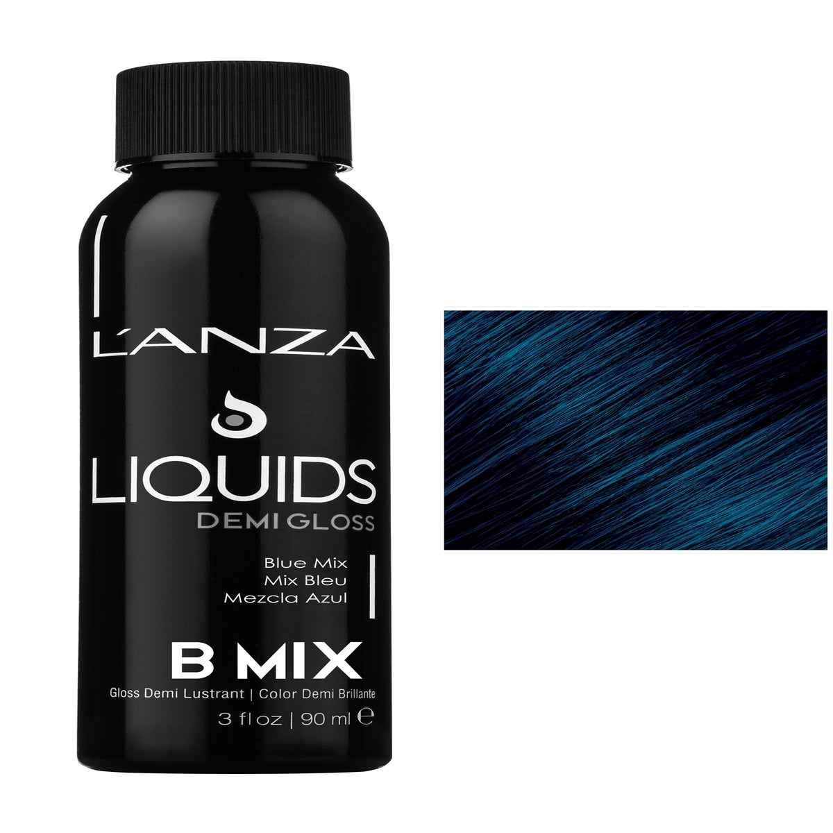 @90ml B DEMI GLOSS Blue Mix LNZ