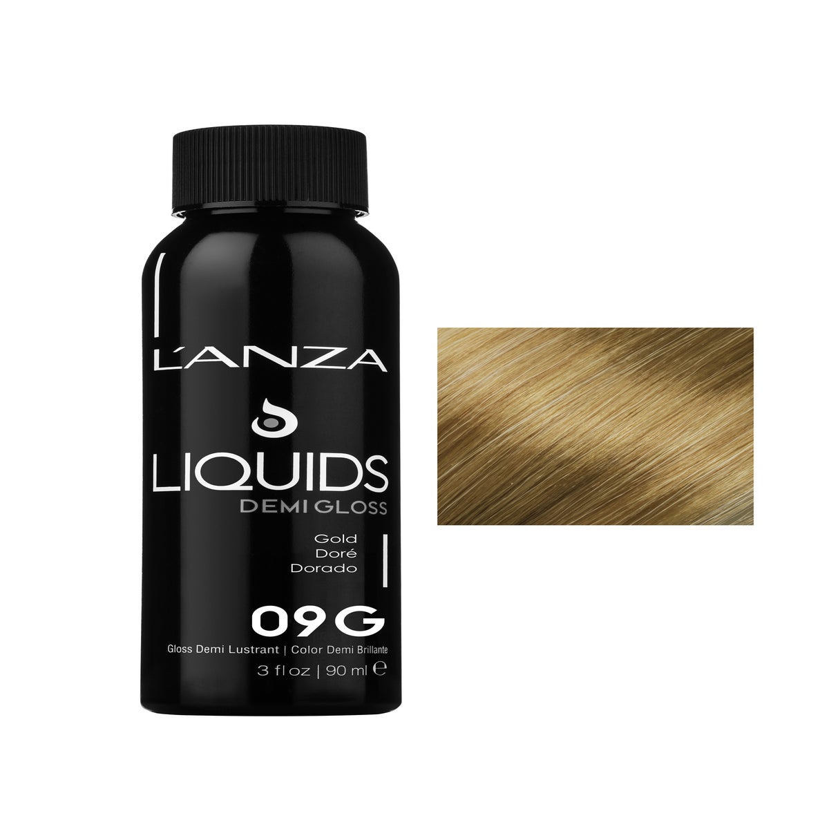 @90ml 09G DEMI GLOSS Gold LNZ