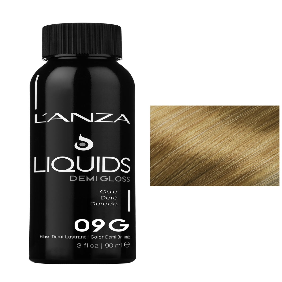 @90ml 09G DEMI GLOSS Gold LNZ
