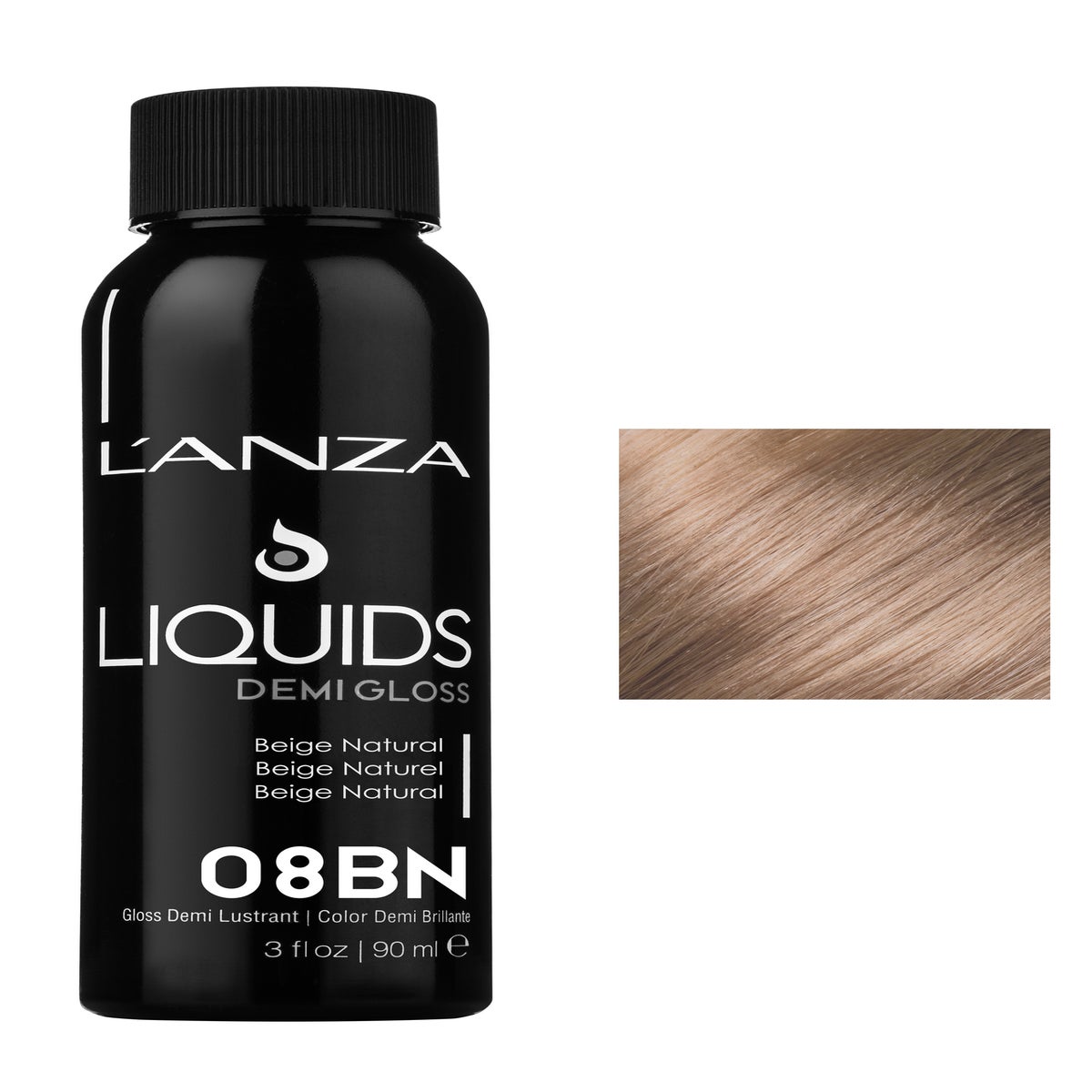 @90ml 08BN DEMI GLOSS Beige Natural LNZ
