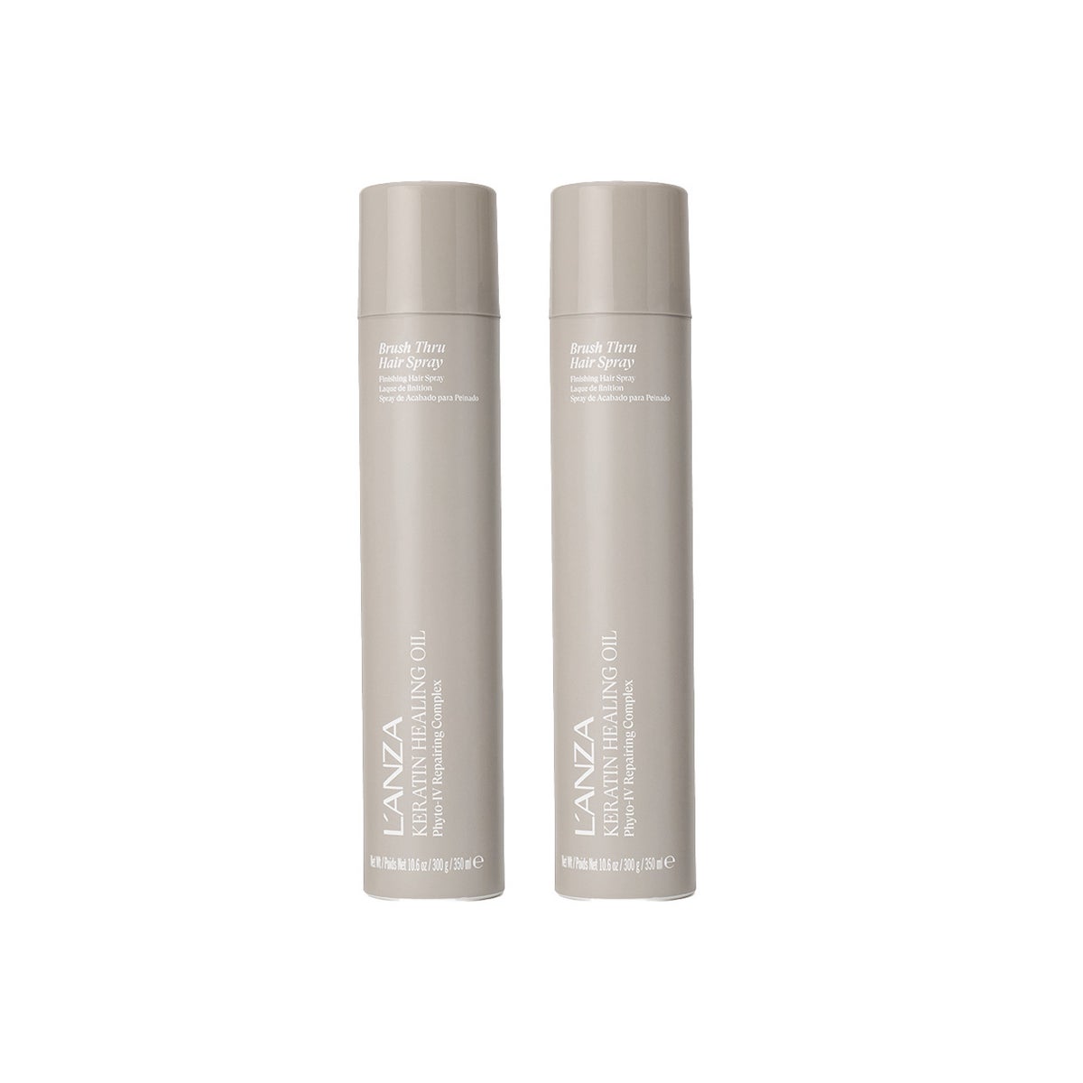 ! 1+1 350ml LNZ KHO Brush Thru Hair Spray SO2025
