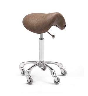 STOOL SADDLE 2 YR WARRANTY TAN