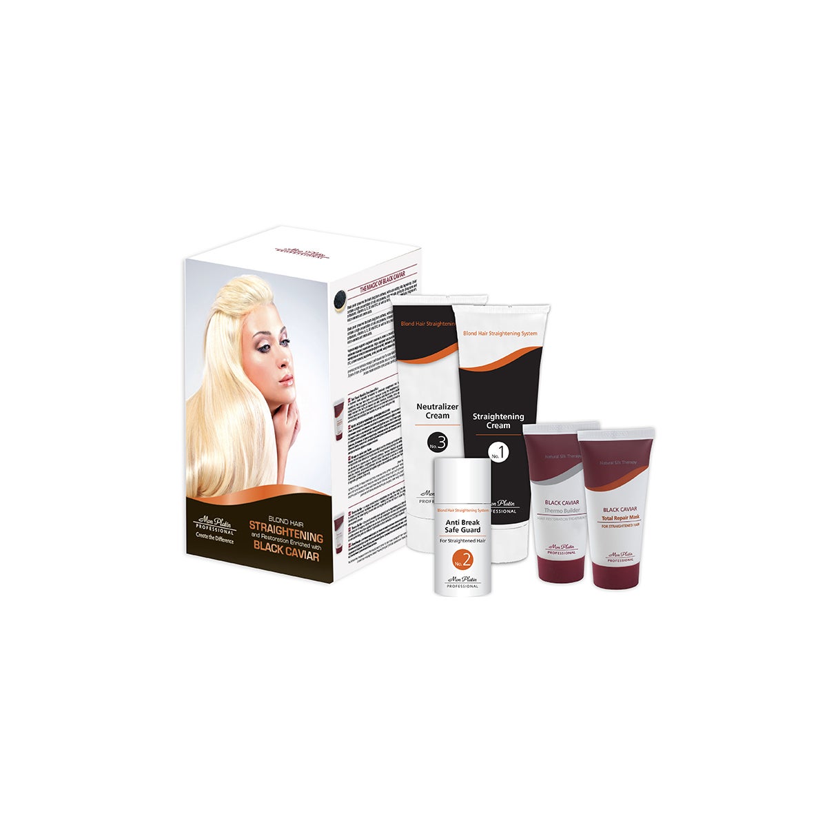 MP Blond Hair Straightening And Restoration Kit DIRECT SHIP