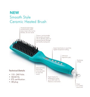 Moroccanoil Smooth Style Cermic Heated Brush CR6