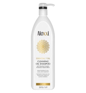 ALOXXI Litre ESSENTIAL 7 OIL SHAMPOO 33.8oz CR6
