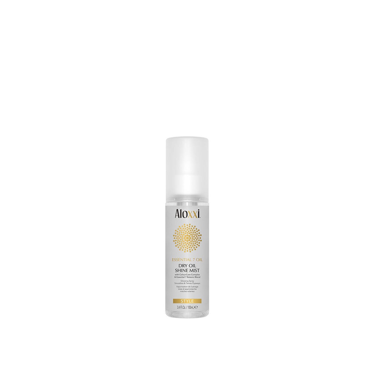 ALOXXI 100ml ESSENTIAL 7 OIL DRY OIL SHINE MIST CR12 BF2023