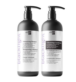 ! OLIGO 1L BLACKLIGHT Volume Shampoo And Conditioner Duo JF2023
