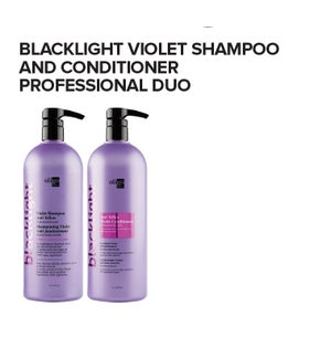 ! OLIGO 1L Blacklight Violet Shampoo and Conditioner DUO JF2023