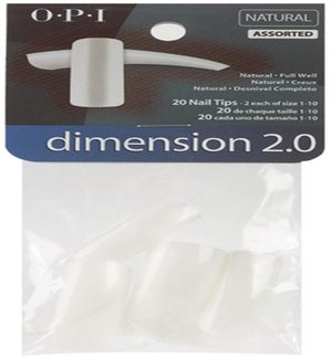 Asst 20pk Dimension 2.0 Nat Tip