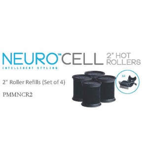 *MD Neuro Cell 2in Hot Rollers (4) 24.34