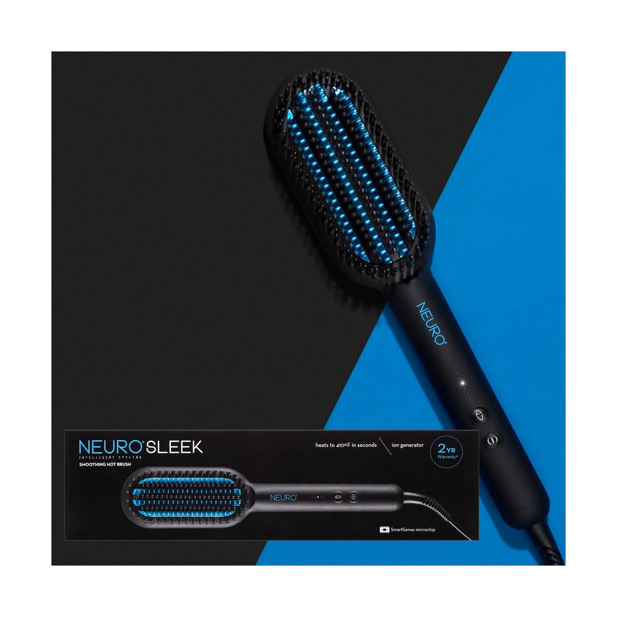 Neuro SLEEK Smoothing Hot Brush NHBNA
