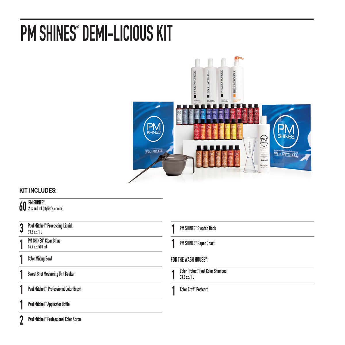 PM Shines Kit (minimum 60 bottles)