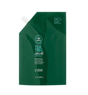 Tea Tree Special Shampoo Liter Pouch, 33.8 oz./1 L