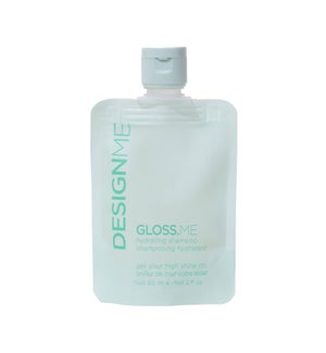 *ETA OCT 20 2025  DESIGNME GLOSS ME Hydrating Shampoo 60ml LE MJ2025