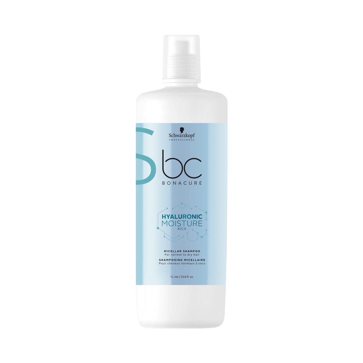 Litre BC Moisture Kick HMK Micellar Shampoo 32oz RP