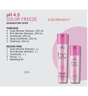 ! BC PH4.5 Color Freeze YEAR ROUND