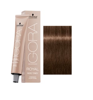 6-46 Dark Blonde Beige Chocolate Nude Tone Igora Royal