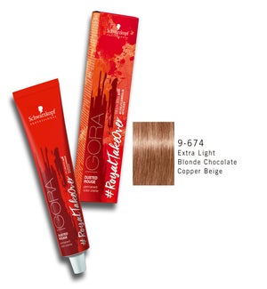 *SBF 9-674 Extra Light Blonde Chocolate Copper Beige