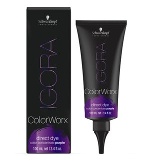 *Igora ColorWorx Direct Dye Purple 100ml