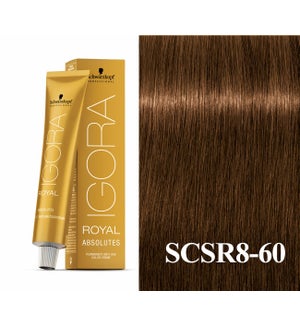 8-60 Blonde Chocolate Natural Absolute Igora Royal