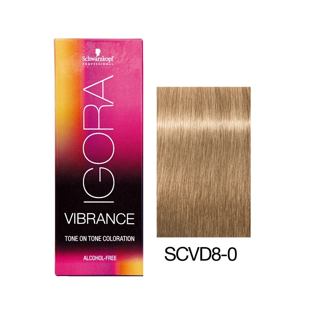 Vibrance 8-0 Light Blonde Natural - skp igora vibrance new 