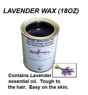 Lavender Wax 18 Oz. Sharonelle L-500