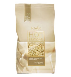 *IW Hard Natural Wax 1kg WHITE CHOCOLATE Natural Hot Film Hard Wax Scented