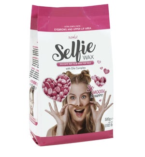 *IW Hard Synthetic 500g SELFI Face Hot Film Wax Unscented