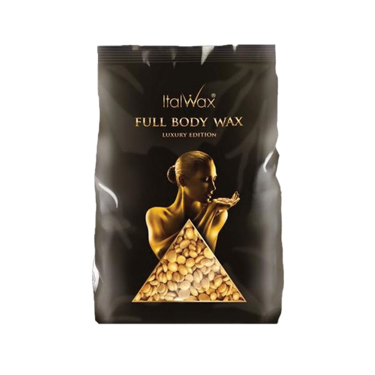 *IW Hard Synthetic 1kg LUXURY Gold Full Body Hard Wax Unscented