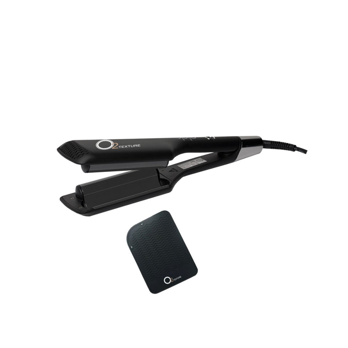 * O2 TITANIUMN CERAMIC DOUBLE BARREL WAVER