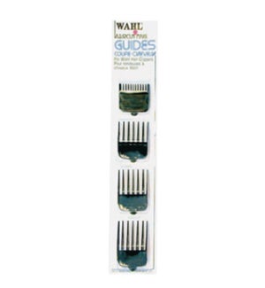 WAHL Black Guide Set #1-#4 (see below for compatible clippers)