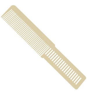 Beige Small Clipper Cut Comb in Beige 53196 MF