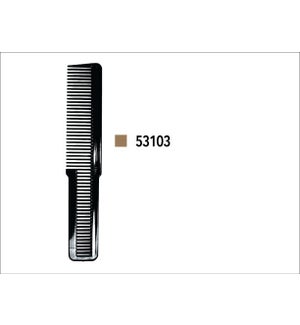 Gold Large Clipper Cut Comb in Metallic Gold MF