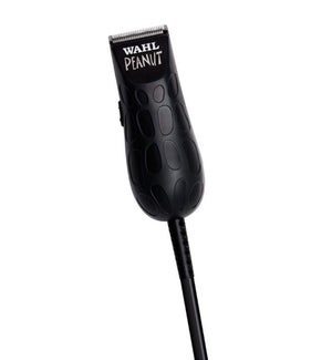 WAHL Black Peanut Trimmer (with 4 guides & rotary motor)