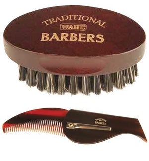Traditional Beard Brush & Comb Set