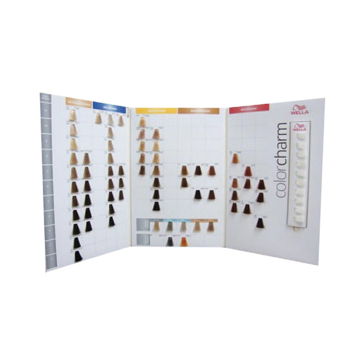 Wella Color Chart Book Perlacolor Color Swatch Book OYSTER HAIR