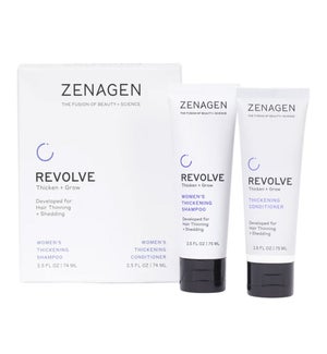 ZENAGEN 75ml Women's Revolve Duo Shampoo and Conditioner 2.5oz