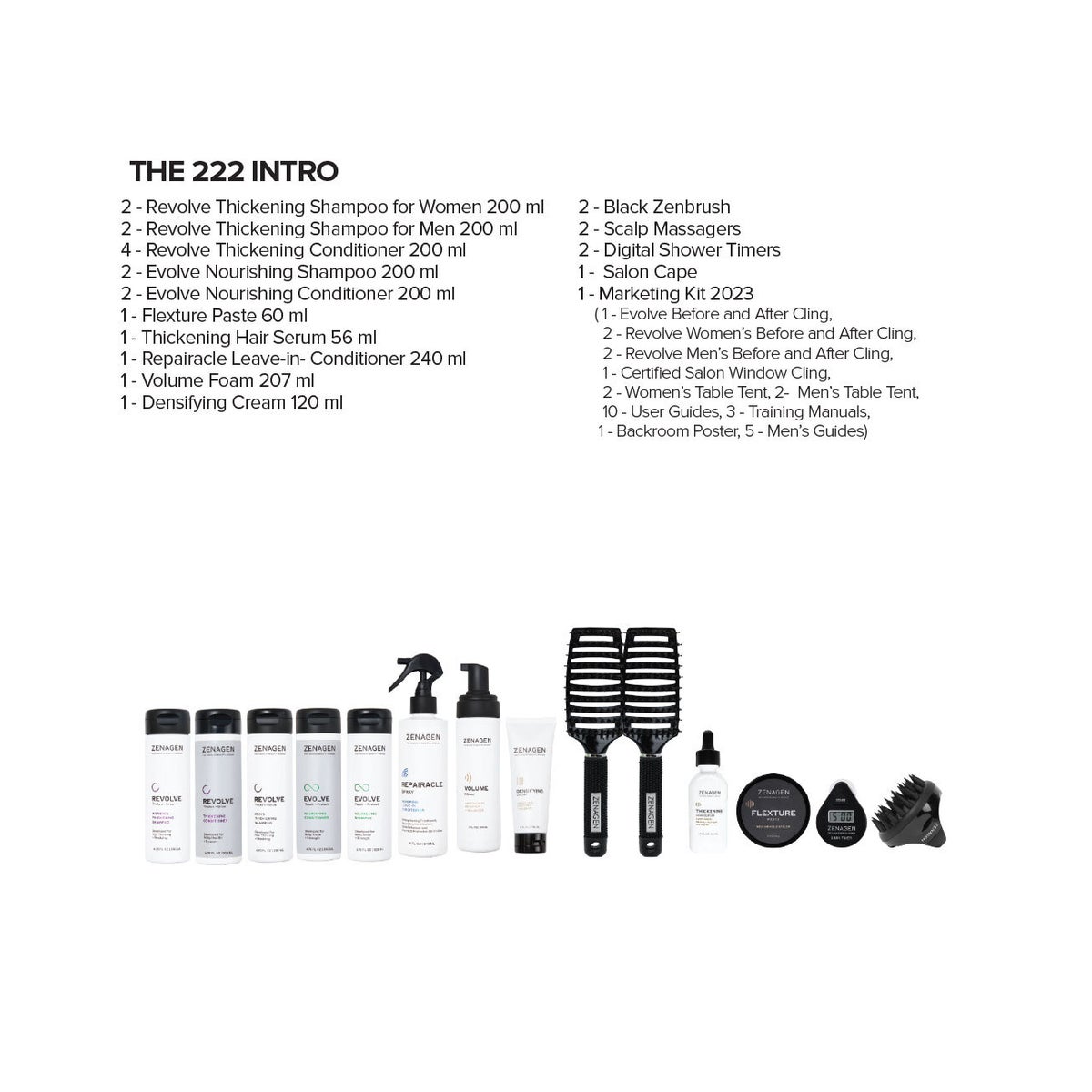 ZENAGEN THE 222 INTRODUCTORY KIT