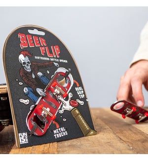 Bottle Opener - Beerflip Skateboard - Bones