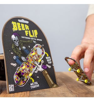 Bottle Opener - Beerflip Skateboard - Spill